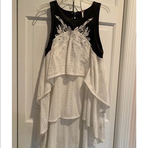 Free People “Dark Knight” Top, Size XS